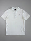 Jordan Elephant Print Trim Polo – White (L)