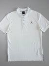 Jordan Elephant Print Trim Polo – White (L)