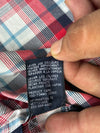 Tommy Hilfiger 80’s Two-Ply Plaid Button Down Shirt (M)