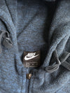 Nike Full Zip Fleece Hoodie Navy (M)