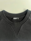Balmain Paris Balmain Paris Logo Print Black Crewneck Sweatshirt (M)
