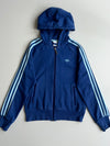 Adidas Originals Navy Blue Full-Zip Hooded Track Jacket(S)