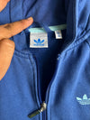 Adidas Originals Navy Blue Full-Zip Hooded Track Jacket(S)