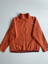 The North Face Fleece Full Zip Jacket Rust Orange (M)