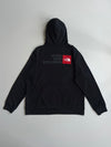 The North Face Box Logo Black Pullover Hoodie (XL)