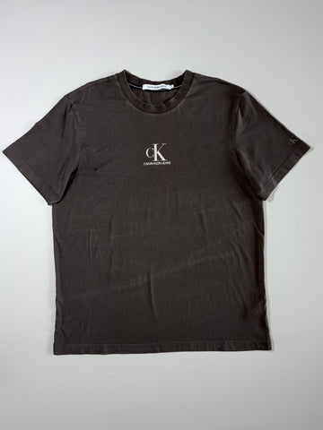 Calvin Klein Jeans “CK” Est. 1978 Back Print Tee –(L)
