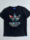 Adidas Originals Tie-Dye Trefoil Graphic Tee Black Sz (XL)