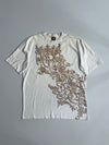 Pelle Pelle Vintage Graphic Baroque Print Tee Cream (2XL)