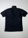 Vintage Polo Ralph Lauren Blue Label Black Polo Shirt – White Pony Logo (2XL)