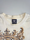 Pelle Pelle Vintage Graphic Baroque Print Tee Cream (2XL)