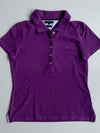 Tommy Hilfiger Purple Slim Fit Polo Shirt Womens (S)