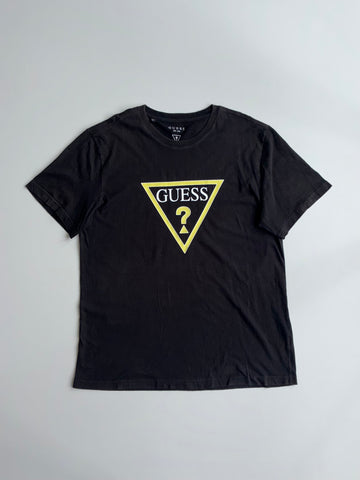 Guess Triangle Logo Graphic Tee Black  (XXL)