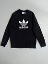 Adidas Originals Trefoil Logo Black Crewneck Sweatshirt (M)