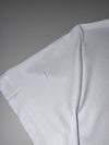 FILA White Essential Tee – Small Logo Tape Collar(XL)