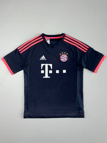 FC Bayern Munich x Adidas Away Jersey – Navy/Pink Telekom Kit (M)