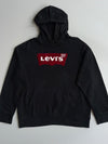 Levi’s — Levi’s Batwing Logo Black Pullover Hoodie (XL)