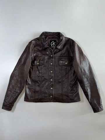 Akoury Cuirs Premium Original Leather Jacket (S)