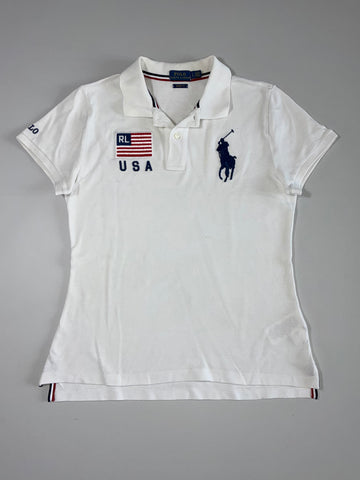 Polo Ralph Lauren USA Big Pony Skinny Fit Polo Womens (XS)