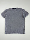 Lacoste Regular Fit Striped Pocket T-Shirt – Navy/Grey  (L)