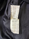 Black Leather Belted Utility Jacket (L)