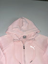 Puma Full Zip Hooded Sweatshirt – Baby Pink (Women’s)(s)