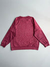 Adidas Big Logo Crewneck Sweatshirt Heather Maroon (3XL)