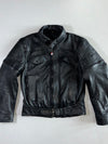 Hein Gerike Premium Belted Leather Utility Jacket (L)
