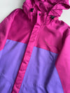NBA Colorblock Hooded Rain Jacket Pink Purple (M)