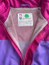 NBA Colorblock Hooded Rain Jacket Pink Purple (M)