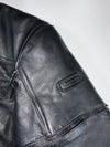 Hein Gerike Premium Belted Leather Utility Jacket (L)