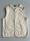 New Balance Fleece Full Zip Vest Cream (S)