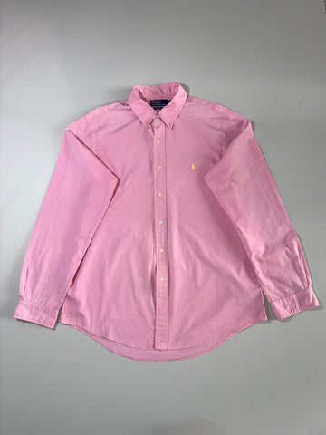 Polo Ralph Lauren Custom Fit Oxford Shirt – Pink (XL)