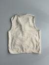 New Balance Fleece Full Zip Vest Cream (S)