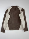 The North Face Brown & Grey 1/4 Zip Fleece Pullover – Women’s(M)
