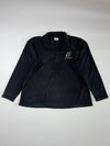 Columbia HSA Hawks Black Quarter Zip Fleece Pullover – (2XL)