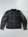 Bullfighter Diamond-Quilted Leather Riding Jacket Padded (XL)