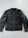 Bullfighter Diamond-Quilted Leather Riding Jacket Padded (XL)