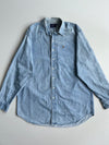 Polo Ralph Lauren Denim Button-Up Shirt – Light Wash (XL)