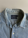 Polo Ralph Lauren Denim Button-Up Shirt – Light Wash (XL)