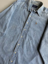 Polo Ralph Lauren Denim Button-Up Shirt – Light Wash (XL)