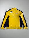 Kappa Metis Gilera Racing 1/4 Zip Sweatshirt – Yellow/Navy – Size( L)