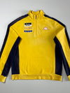 Kappa Metis Gilera Racing 1/4 Zip Sweatshirt – Yellow/Navy – Size( L)