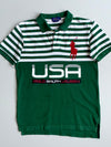 Polo Ralph Lauren “USA” Big Pony Striped Rugby Shirt (S)