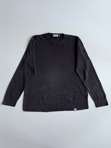 Carhartt WIP Knit Crewneck Sweater – Charcoal Grey (XL)