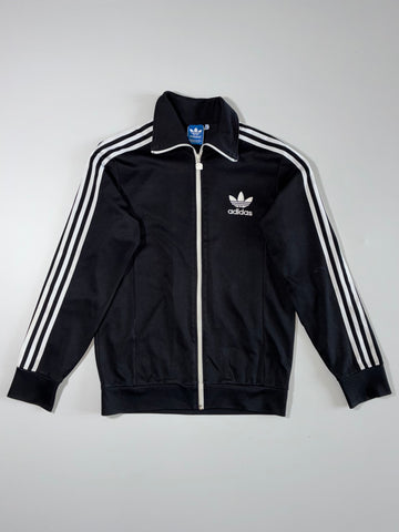 Adidas Originals Trefoil 3-Stripes Black Track Jacket (S)