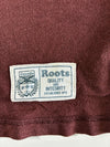 Roots Canada ’73 Maroon Varsity Long Sleeve Tee (2XL)
