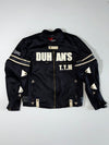 Duhan’s T.Y.M Black Mesh Racing Moto Jacket Back Padded (M/L)