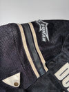 Duhan’s T.Y.M Black Mesh Racing Moto Jacket Back Padded (M/L)