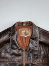 Super Premium Original Bomber Leather Jacket (2XL)
