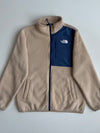 The North Face Denali Fleece Jacket – Beige/Navy (S)